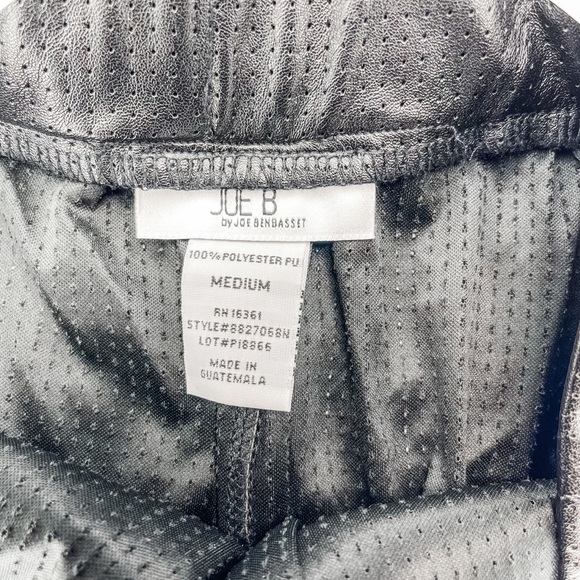 Women’s Joe B Vegan Leather Mini Skirt M - Picture 4 of 5